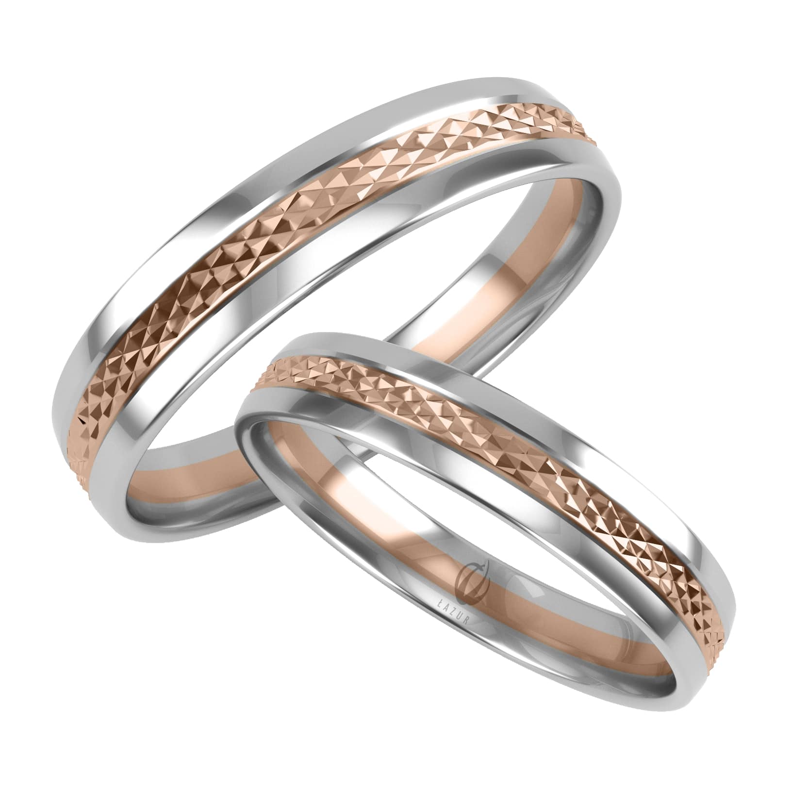 Obrączka złota - B03 (4 mm)