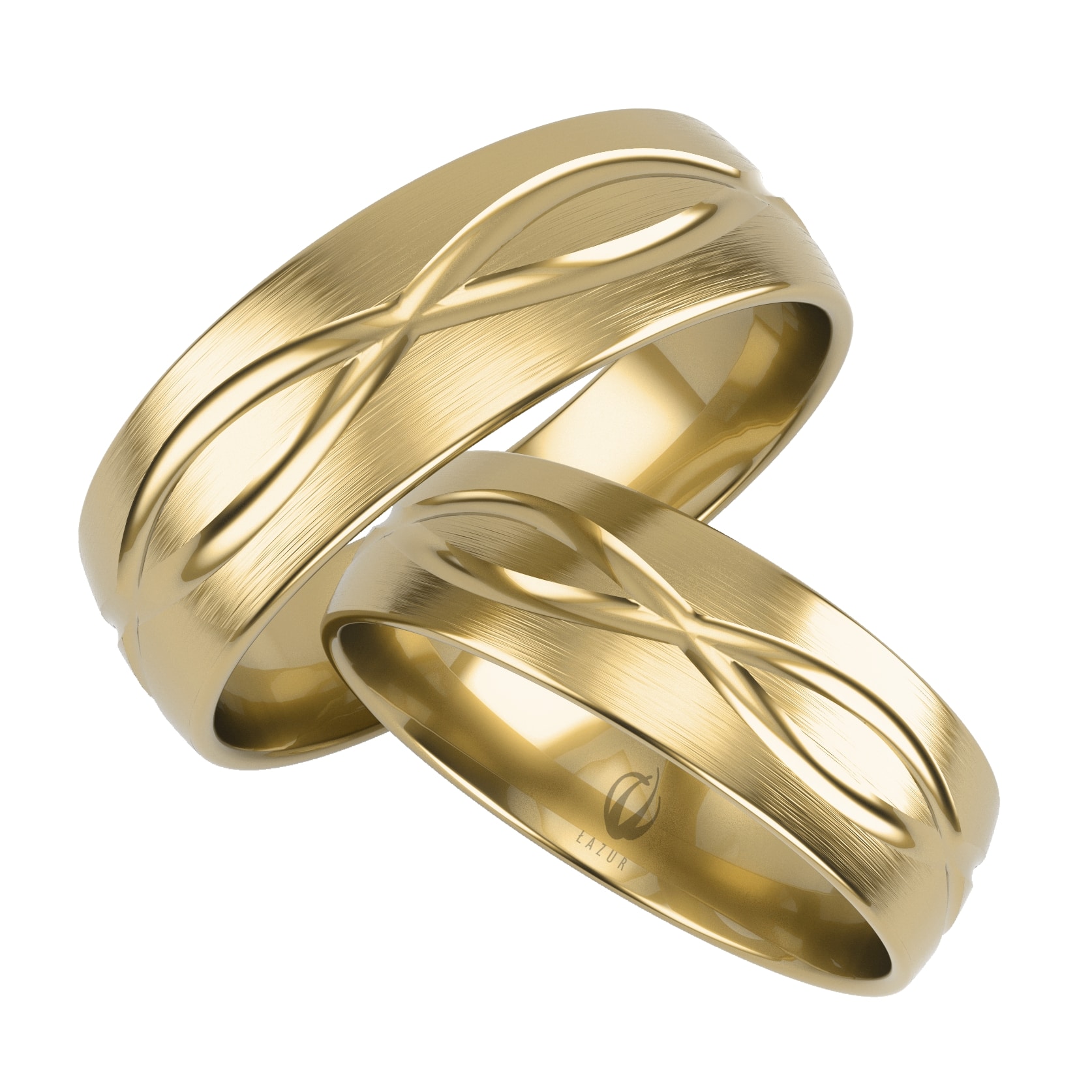 Obrączka złota - H01 (6 mm)