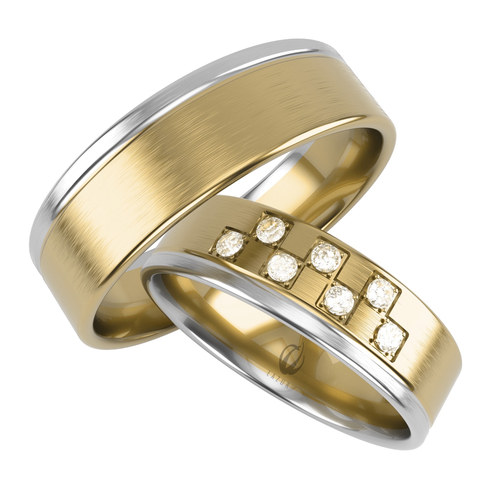 Obrączka złota - S01 (6 mm)