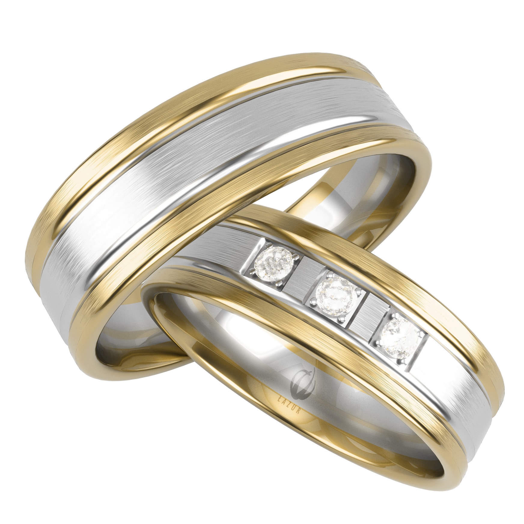 Obrączka złota - S02 (6 mm)