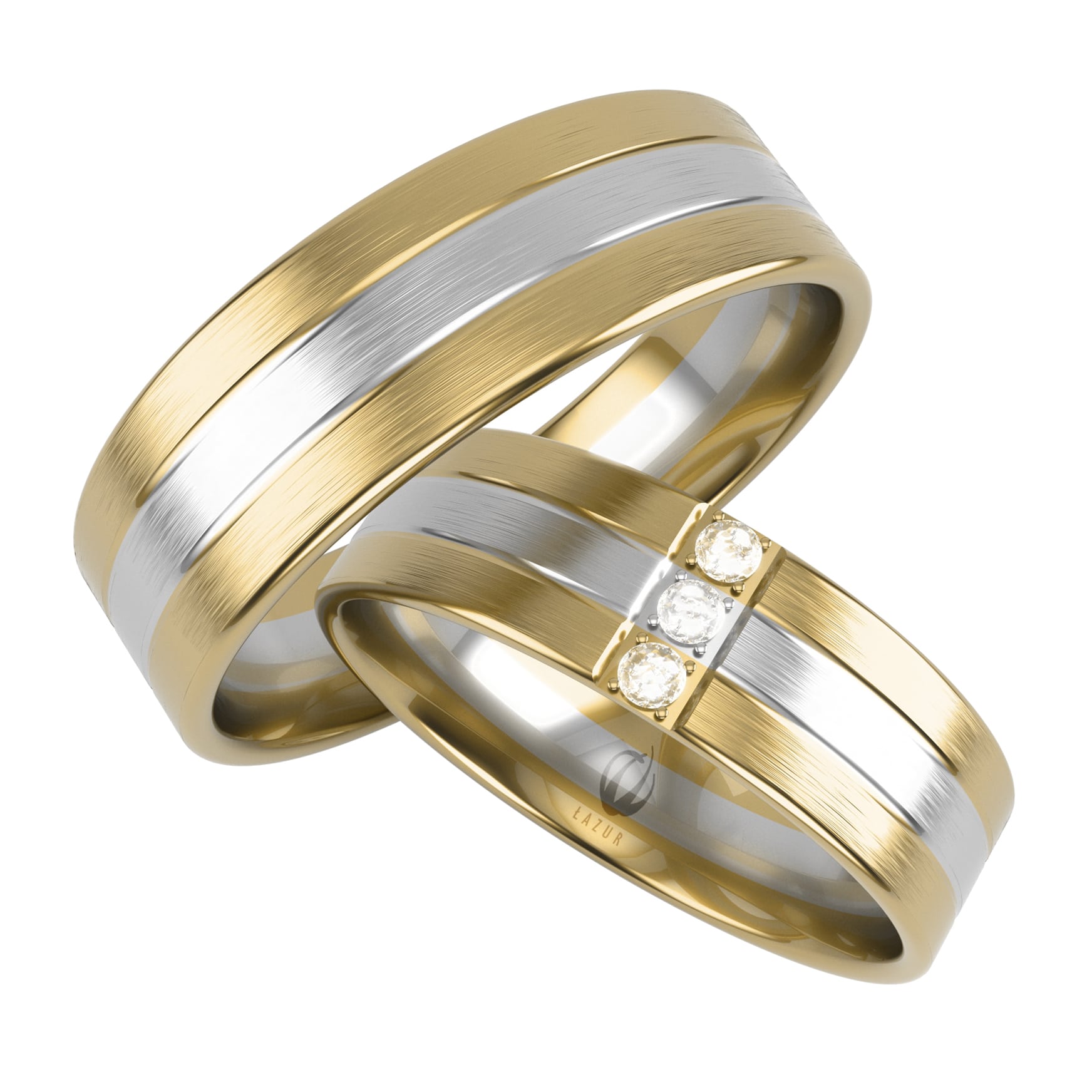 Obrączka złota - S04 (6 mm)