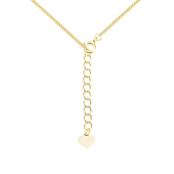 Srebrny pozłacany naszyjnik choker z kuleczkami, pr. 925 - obrazek 2