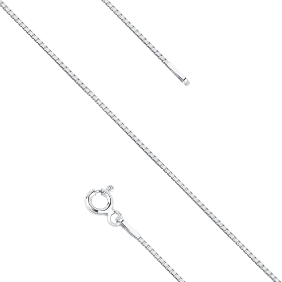 Łańcuszek srebrny Kostka, pr. 925