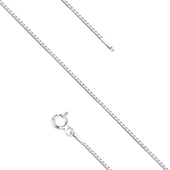 Łańcuszek srebrny Kostka, pr. 925