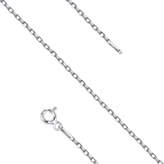 Srebrny łańcuszek Ankier, rod, sz. 1,5 mm, pr. 925