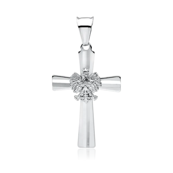 Srebrny krzyżyk z Orłem, pr. 925