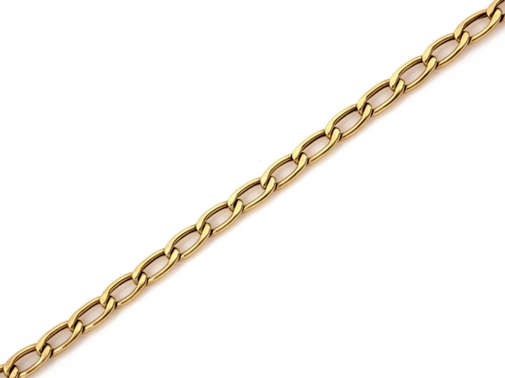Bransoletka złota Łańcuch, pusta, pr. 585