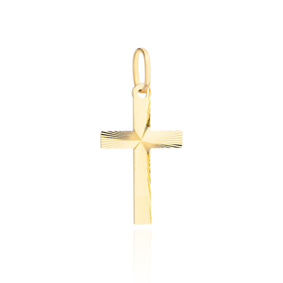 Krzyżyk złoty Diamentowany, pr. 585