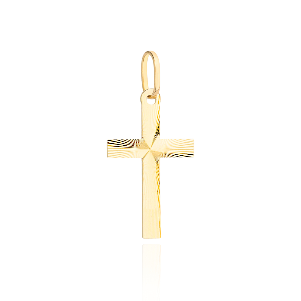 Krzyżyk złoty Diamentowany, pr. 585
