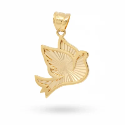 Zawieszka złota Gołąb, pr. 585