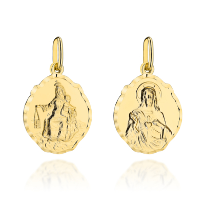 Medalik złoty Szkaplerz, pr. 585