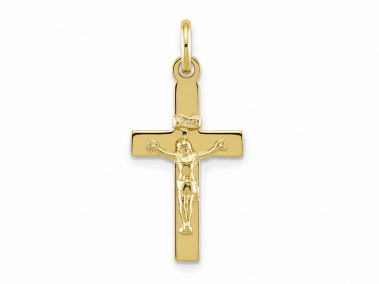 Krzyżyk złoty z Jezusem, pr. 585