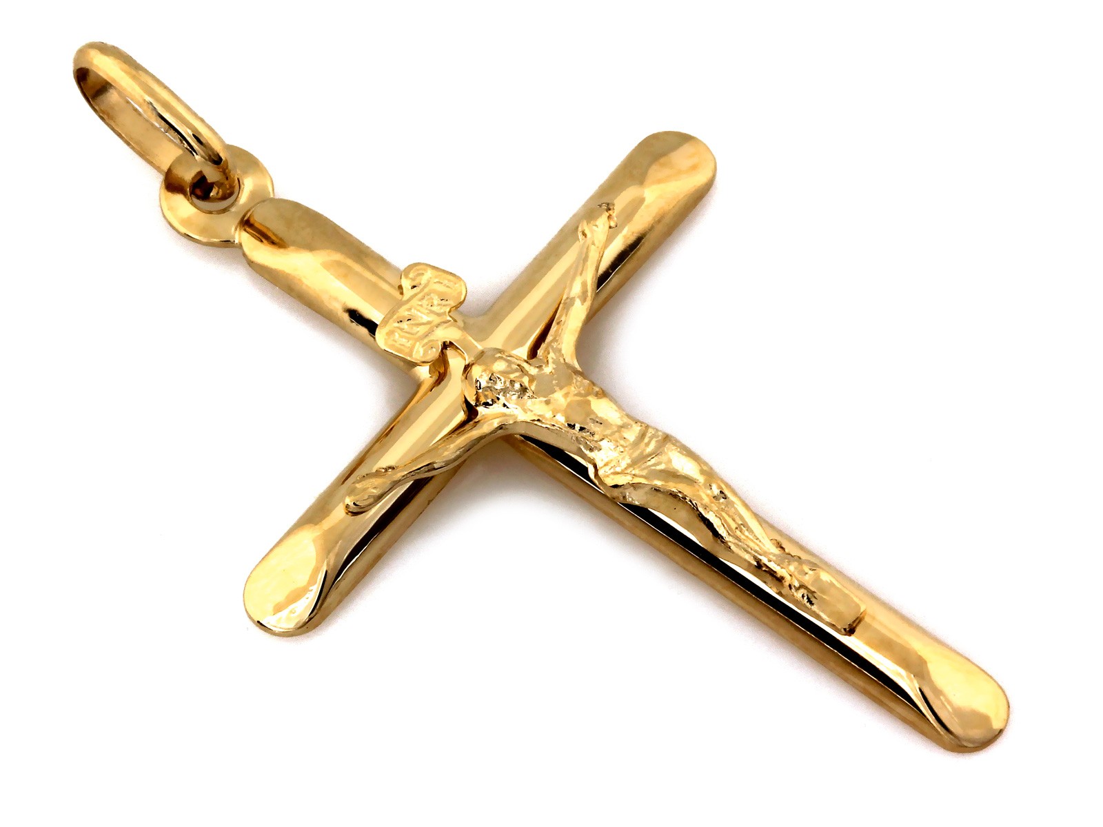 Krzyżyk złoty z Jezusem, pr. 585