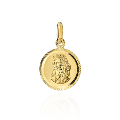 Medalik złoty Klasyczny, Częstochowska, pr. 585