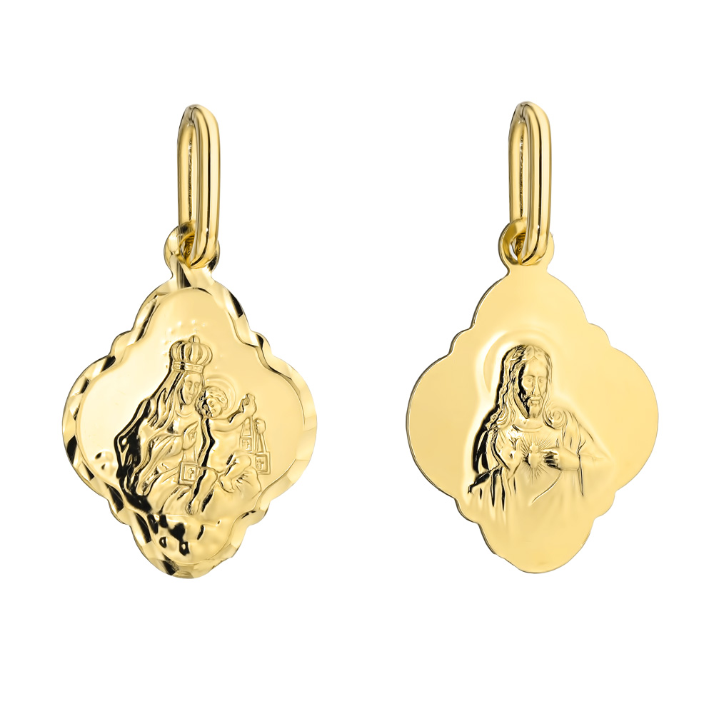 Medalik złoty Szkaplerz, pr. 585
