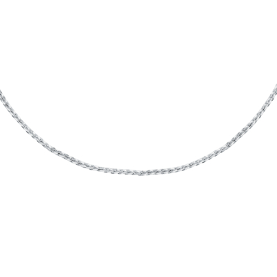 Łańcuszek srebrny Lisi ogon (sz. 1 mm), rodowany, pr. 925