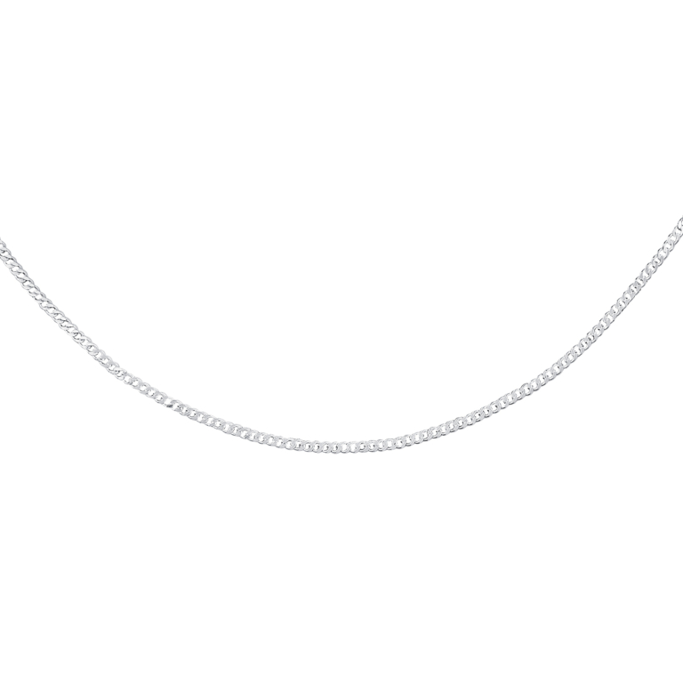 Łańcuszek srebrny Pancerka (sz. 2,2 mm), rodowany, pr. 925