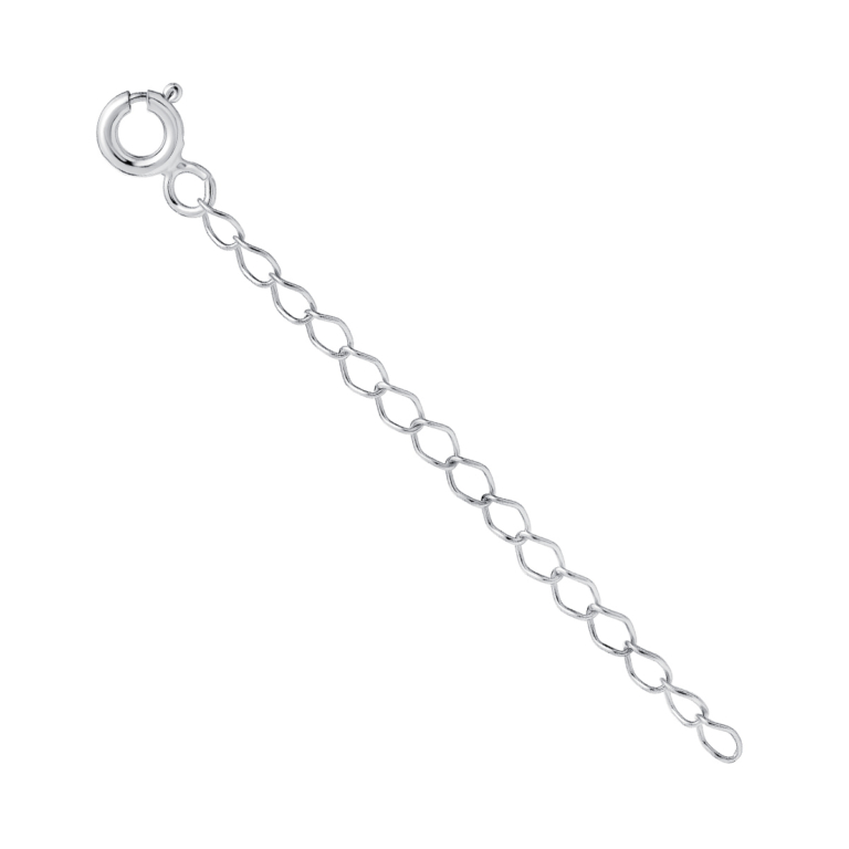 Przedłużka do łańcuszka 8 cm, srebro, pr. 925