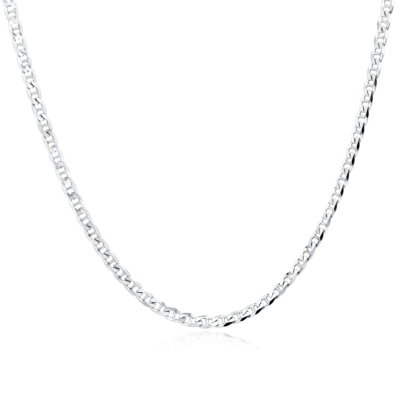 Srebrny łańcuszek Gucci, rod, sz. 2,1 mm, pr. 925